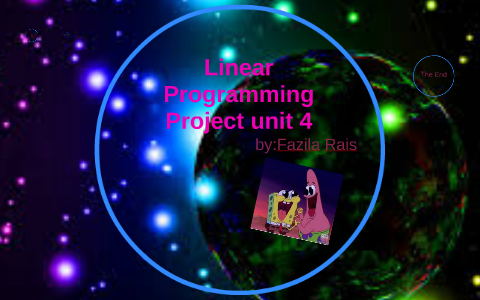 Linear Programming Project unit 4 by Tatum Bjerklie on Prezi