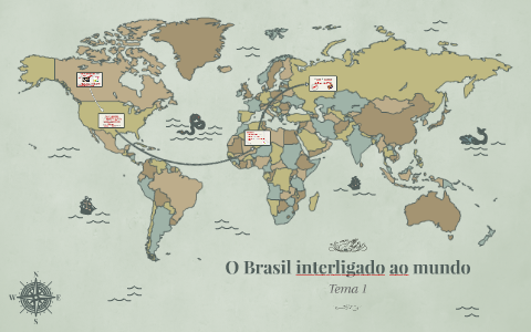 O Brasil interligado ao mundo by Ana Medeiros