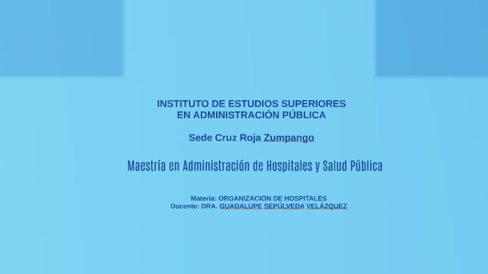 INSTITUTO DE ESTUDIOS SUPERIORES EN ADMINISTRACIÓN PÚBLICA by Antonio