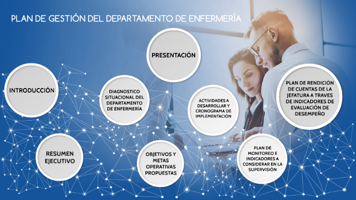 PLAN DE GESTION DEL DEPARTAMENTO DE ENFERMERÍA by fanny gonzales
