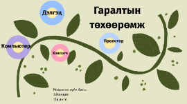 Гаралтын төхөөрөмж 11а анги Э.Мандах