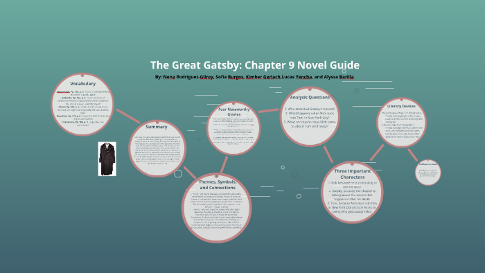 The Great Gatsby: Chapter 9 Novel Guide by Nena Rodriguez-Gilroy on Prezi