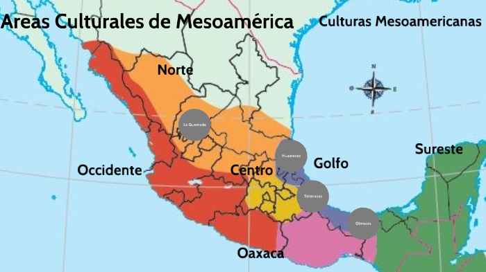 Areas Culturales de Mesoamérica by Betty Ramírez