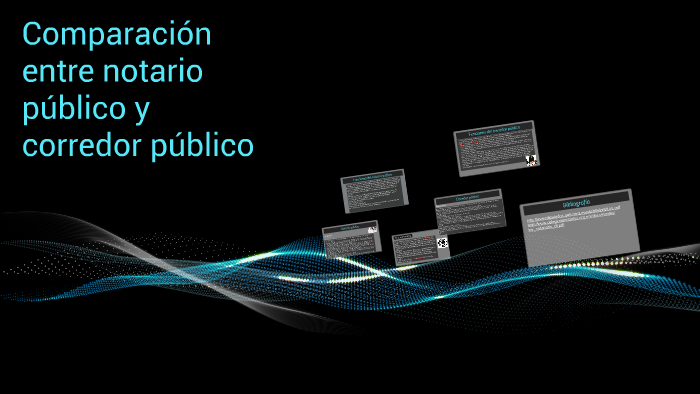 Comparación entre notario público y corredor público by Karen Aguilar