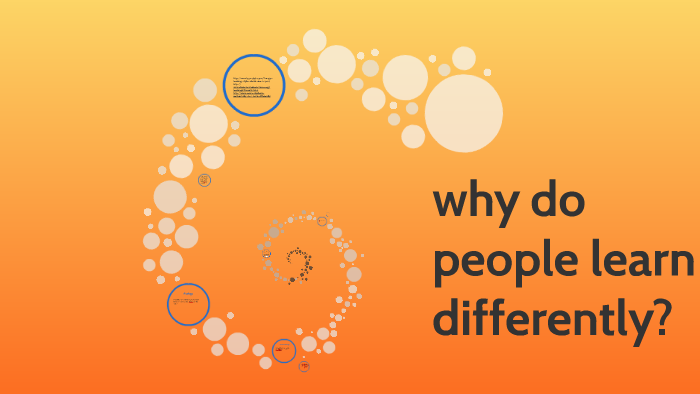 why do people learn differently by Luis Ber on Prezi