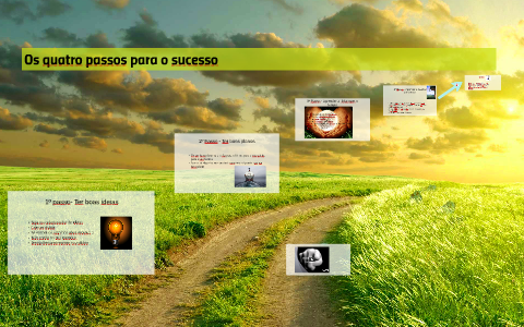 Os quatro passos para o sucesso by Florinda Santos Ladeira on Prezi