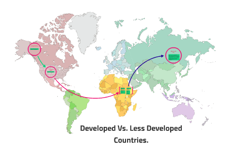 Developed Vs. Less Developed Countries. by vicktoria york on Prezi