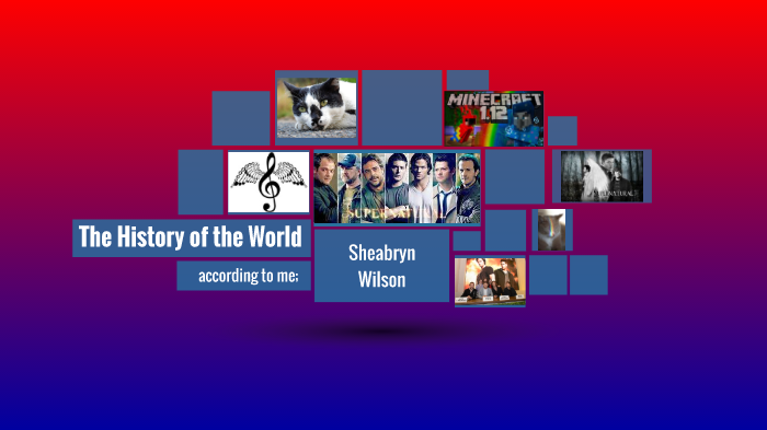 The history of the world by Sheabryn Wilson on Prezi