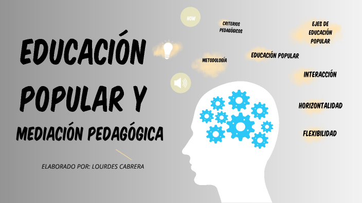 EducaciÓn Popular Y MediaciÓn PedagÓgica By Lourdes Cabrera On Prezi