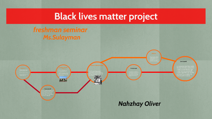 Black lives matter project by nahzhay oliver on Prezi