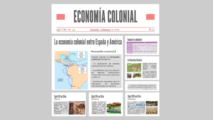 ECONOMIA COLONIAL By Carlos Vera Valdés On Prezi