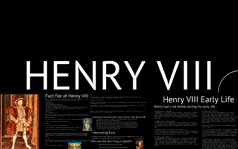 HENRY VIII by Harvey Eatenton on Prezi