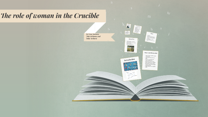 women's role in the crucible essay