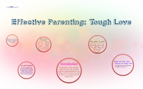 Effective Parenting: Tough Love by Jan Reyes