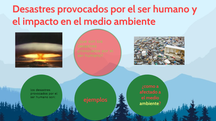 Daniel Desatres Provocados Por El Ser Humano Y El Impacto En El Medio Ambiente By Daniel 