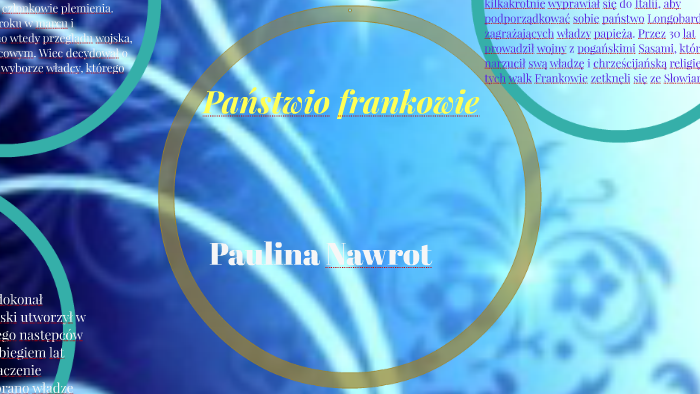 Państwio frankowie by uczniowie szkolni on Prezi