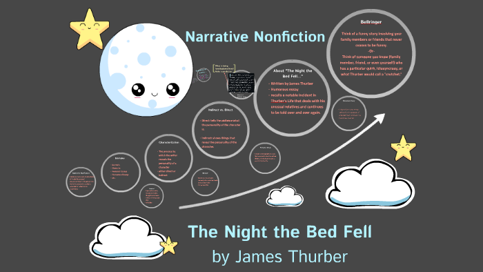 The Night The Bed Fell By James Thurber By Lori Tulli Mitchell