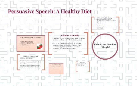 persuasive speech topics on healthy eating