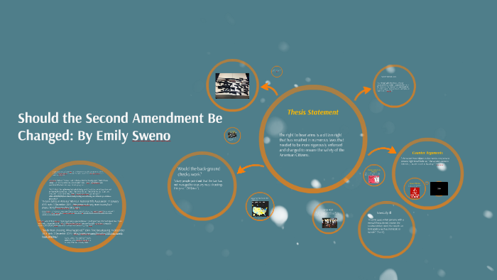 Should the Second Amendment Be Changed by Emily Sweno on Prezi