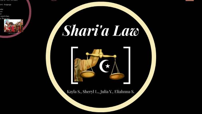 Sharia Law By Julia Y