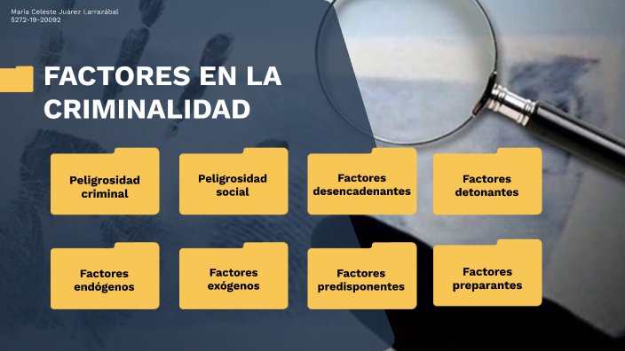 factores en la criminalidad by Celeste Juárez on Prezi