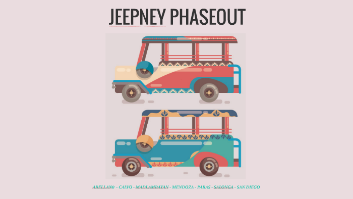 thesis about jeepney phase out