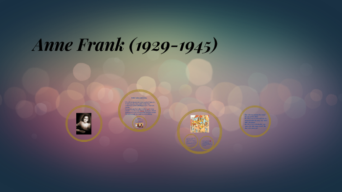 The Life of Anne Frank by Mayra Garcia on Prezi