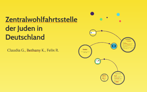 Zentralwohlfahrtsstelle Der Juden In Deutschland By Bethany Konrad On Prezi