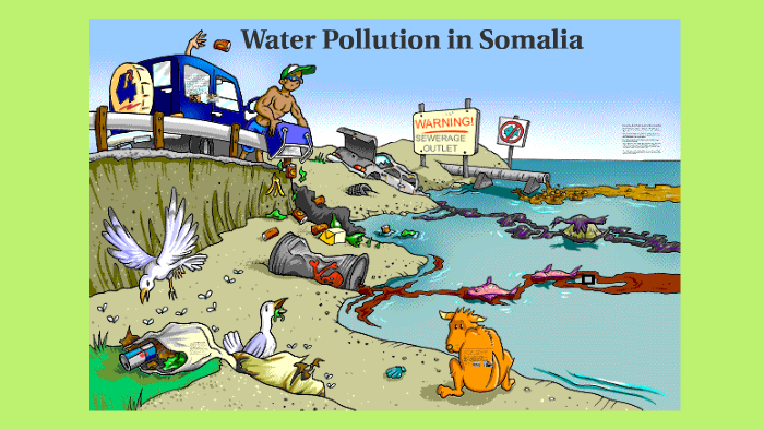 Water Pollution in Somalia by amina khan