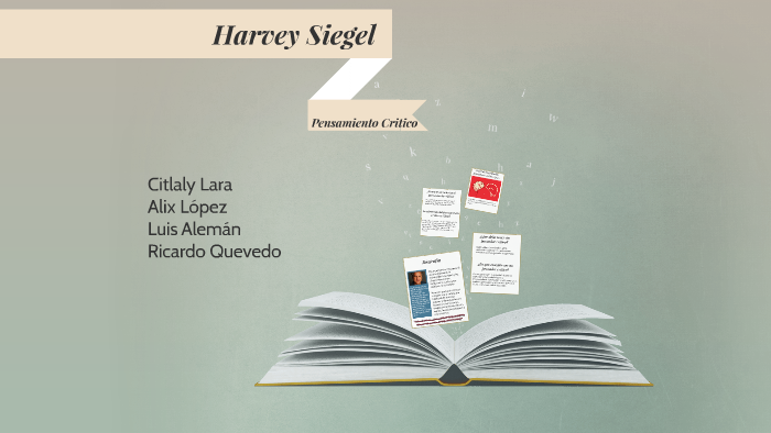 Harvey Siegel By Alix Lopez