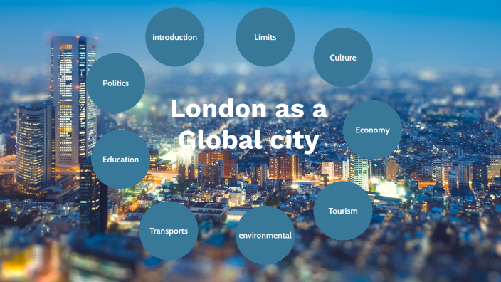 why is london considered a global city