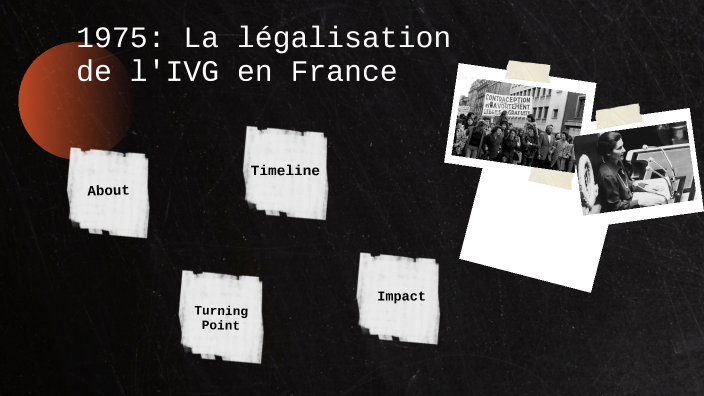 La légalisation de l’IVG en France 1975 by Pauline Bardon on Prezi