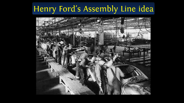 henry ford assembly line essay