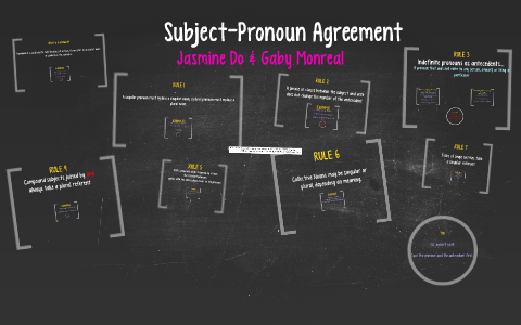 Subject-Pronoun Agreement by Jasmine Do on Prezi