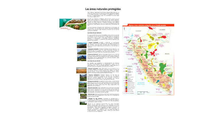Las áreas naturales protegidas by Daniel Perea Vivanco on Prezi