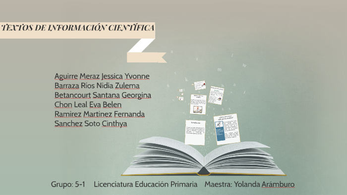TEXTOS DE INFORMACIÓN CIENTÍFICA. by Belen Chon on Prezi
