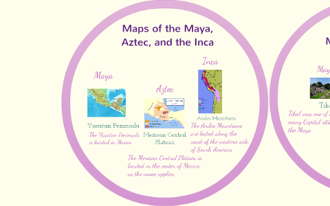 Maps of the Maya, Aztec, and the Inca by daisy johnson on Prezi