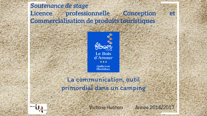 Soutenance de stage de licence professionnelle Conception et by ...