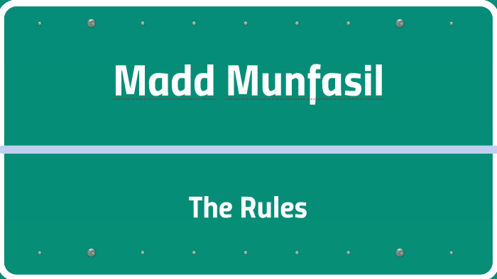 Mad Munfasil by Sara Albarcha