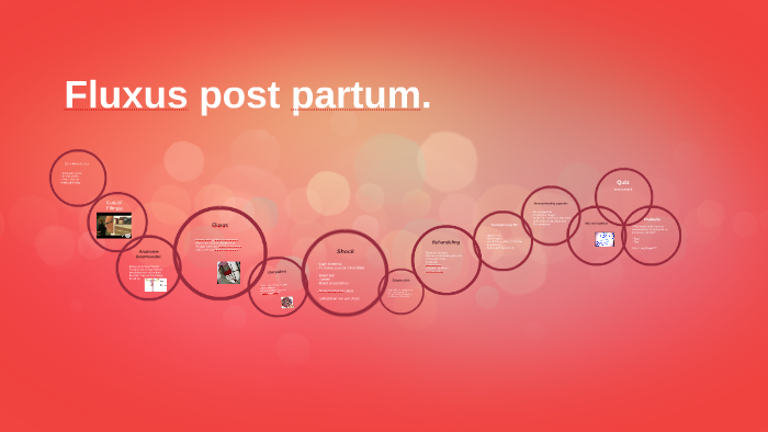 Fluxus postpartum: overmatig bloedverlies bij de bevalling