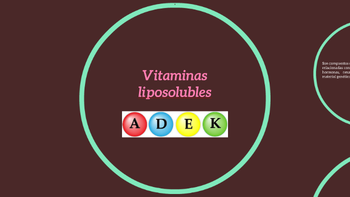 Vitaminas Liposolubles By Mary Krmen Rodriguez 8152