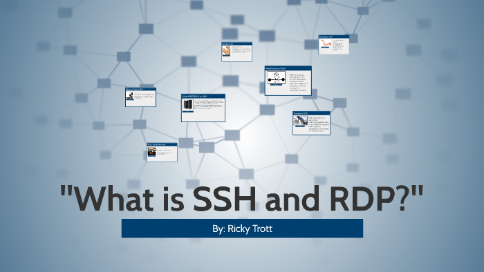 Ssh And Rdp