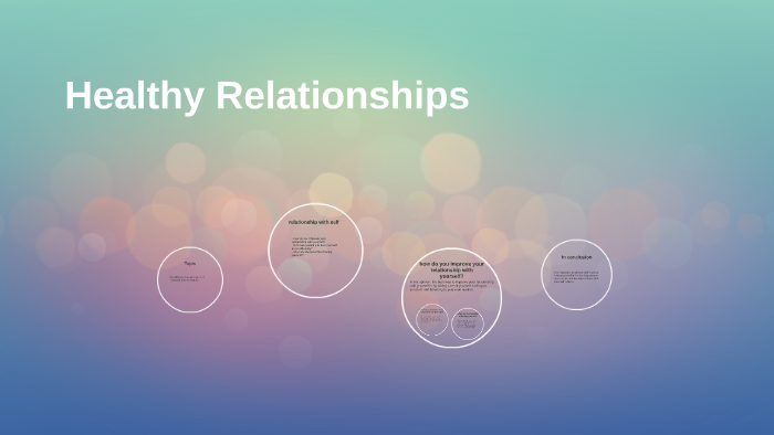 Healthy Relationships by karina r on Prezi
