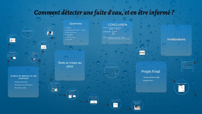 Projet TPE : Comment détecter une fuite d'eau et la bloquer by on Prezi