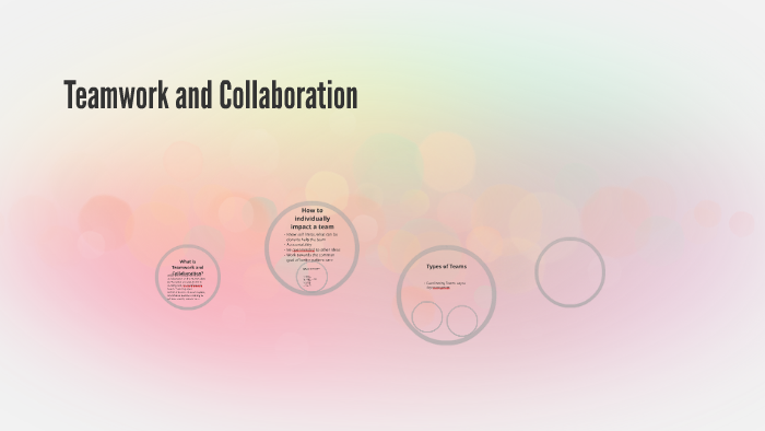 Teamwork and Collaboration by Jenna O'Malley on Prezi