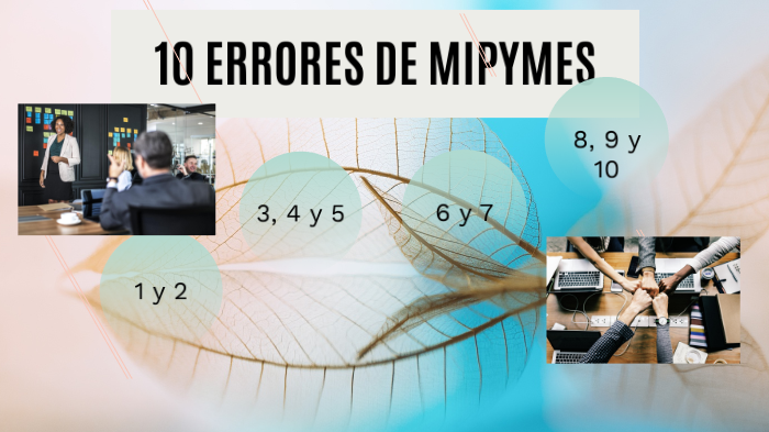 Errores mas comunes en las MIPYMES by MAURA MONTALVO PEREZ on Prezi