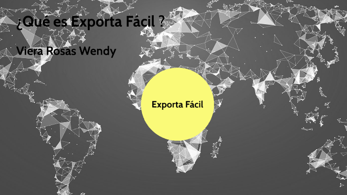 Qué Es Exporta Fácil By Wendy Viera Rosas On Prezi