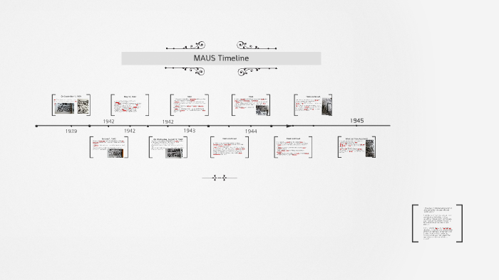 Maus Timeline by jaewook ahn on Prezi