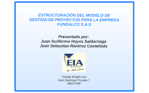 Presentación Gestión de Proyectos by on Prezi