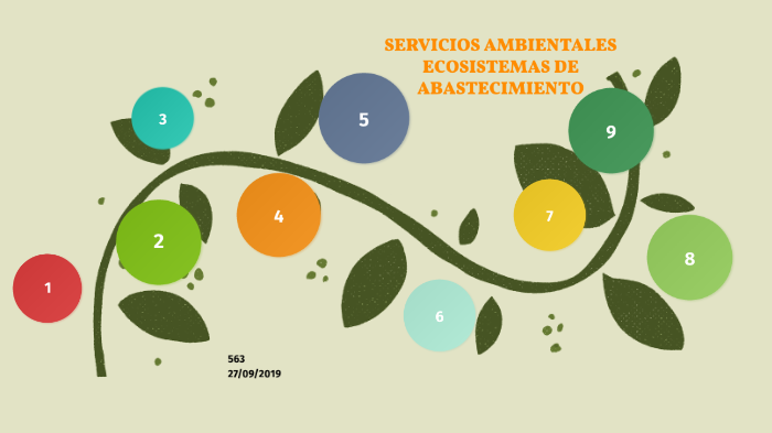 Servicios Ecosistémicos De Provisión O Abastecimiento